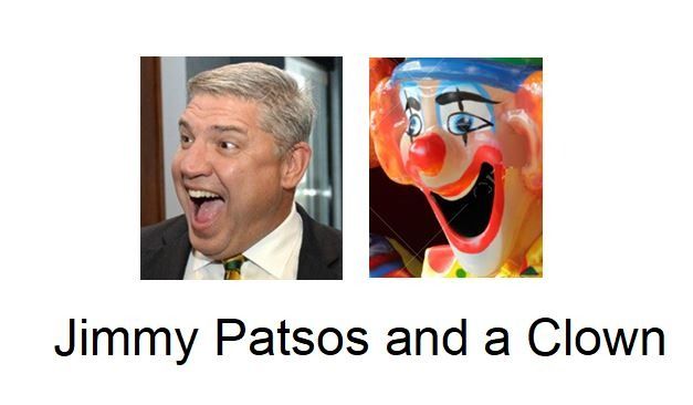Jimmy Patsos and a Clown